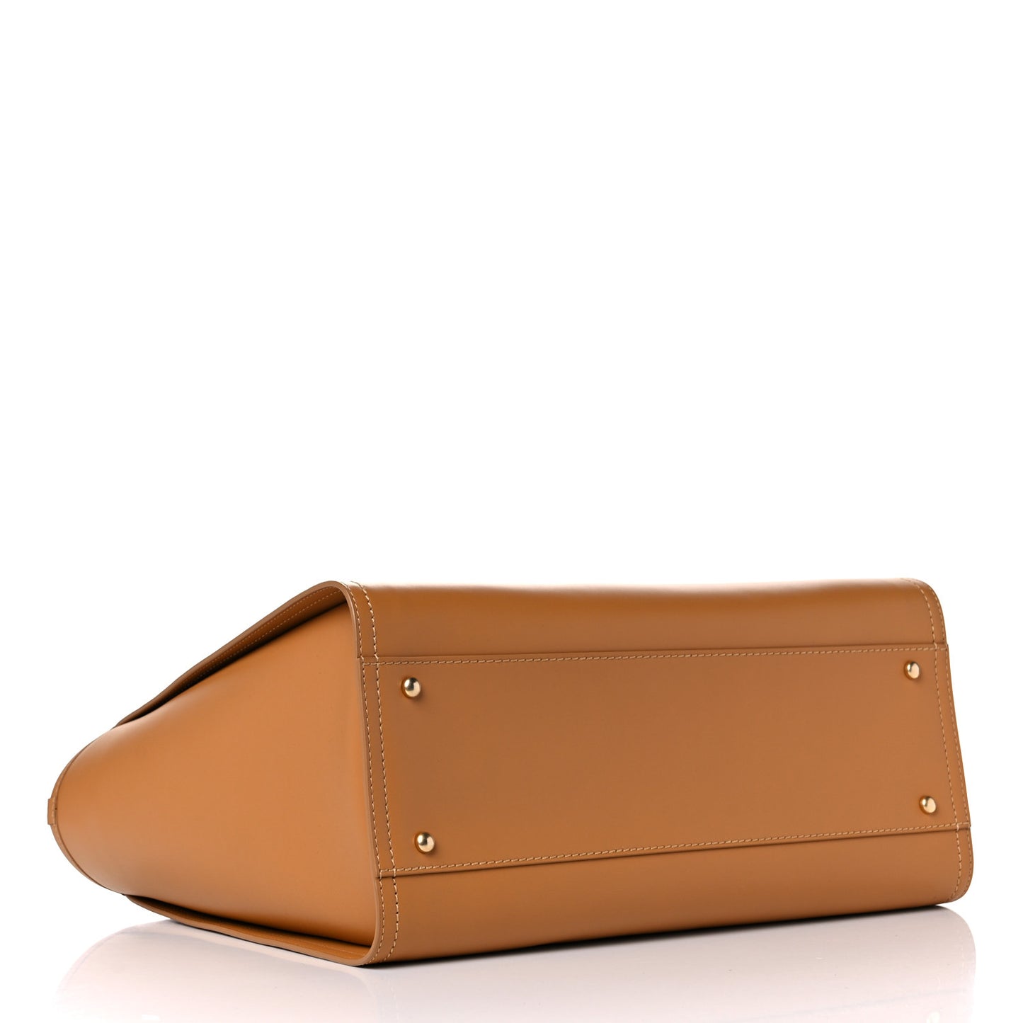 Calfskin Medium Deauville Tote Brown