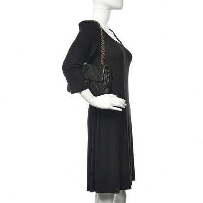 Chanel Lambskin Quilted Small Double Flap Black 2 of 13