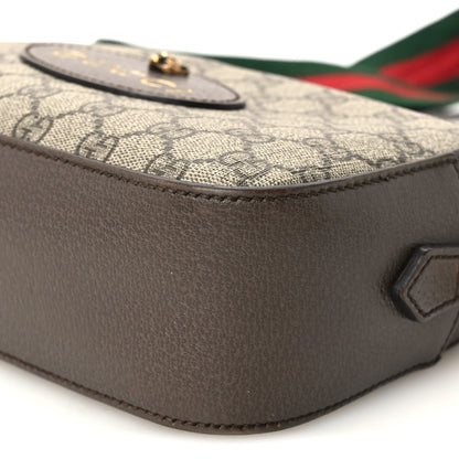 Gucci GG Supreme Monogram Web Neo Vintage Shoulder Bag Beige New Acero Crop 10 of 10