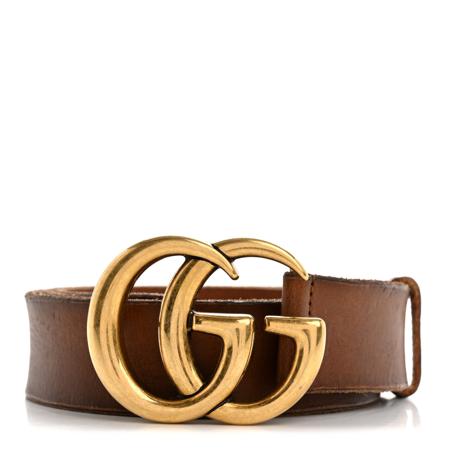 Gucci Faded Calfskin Double G 40mm Belt 100 40 Cuir 1 of 10