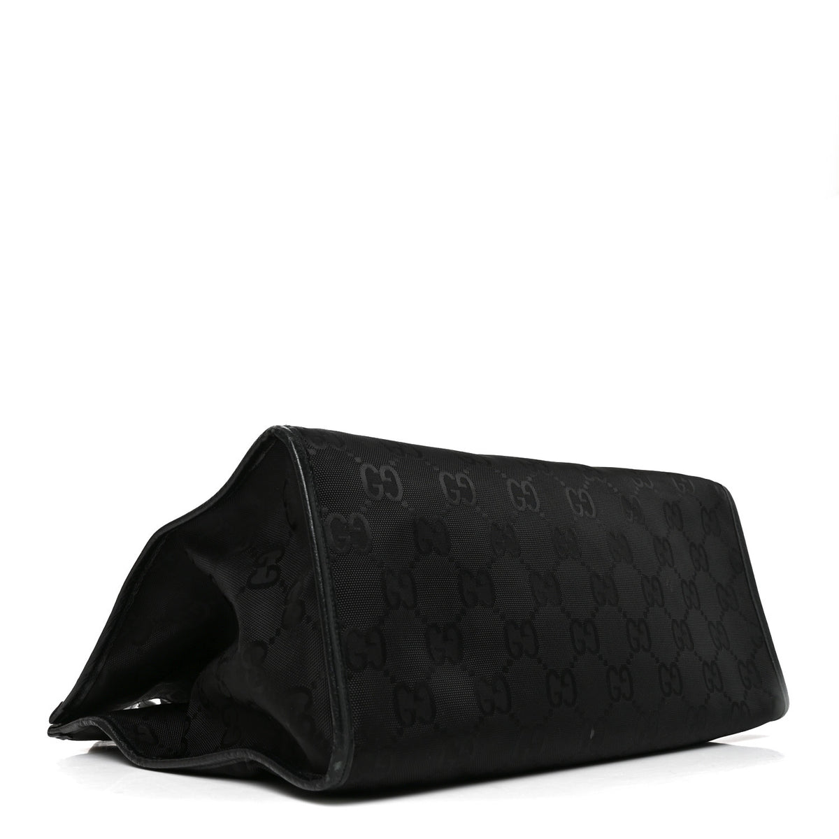Econyl Nylon Monogram Large Off The Grid Tote Bag Black