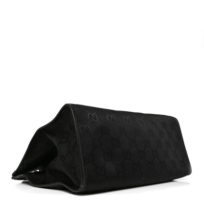 Gucci Econyl Nylon Monogram Large Off The Grid Tote Bag Black 4 of 12