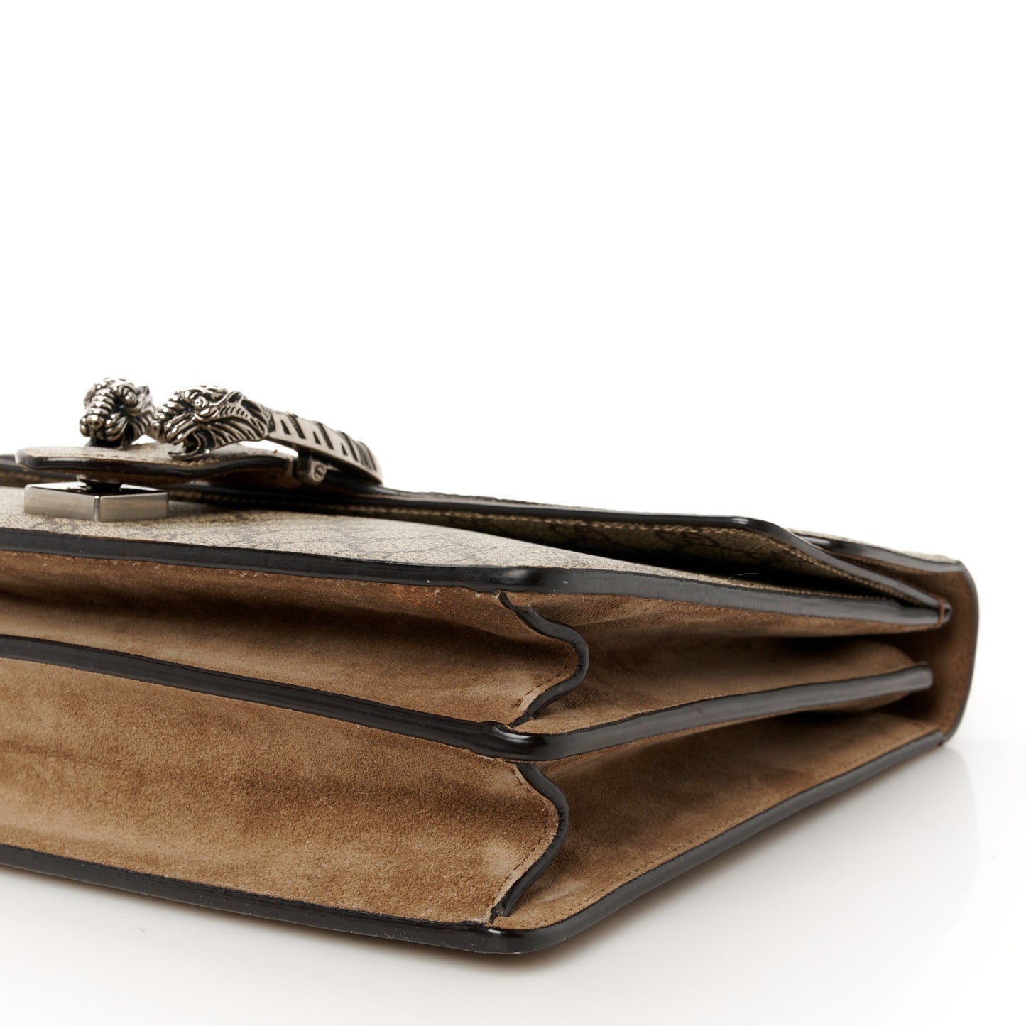 GG Supreme Monogram Medium Dionysus Shoulder Bag Taupe