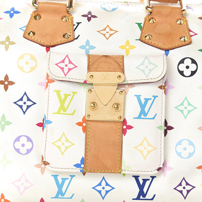 Louis Vuitton Monogram Multicolor Speedy 30 White 8 of 11