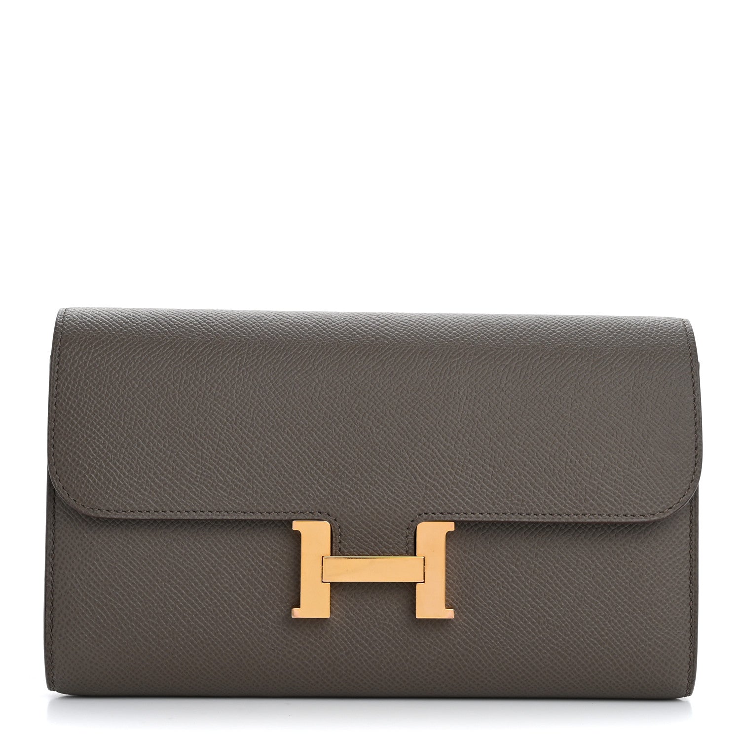 Hermes Epsom Constance Long Wallet Etain 1 of 9