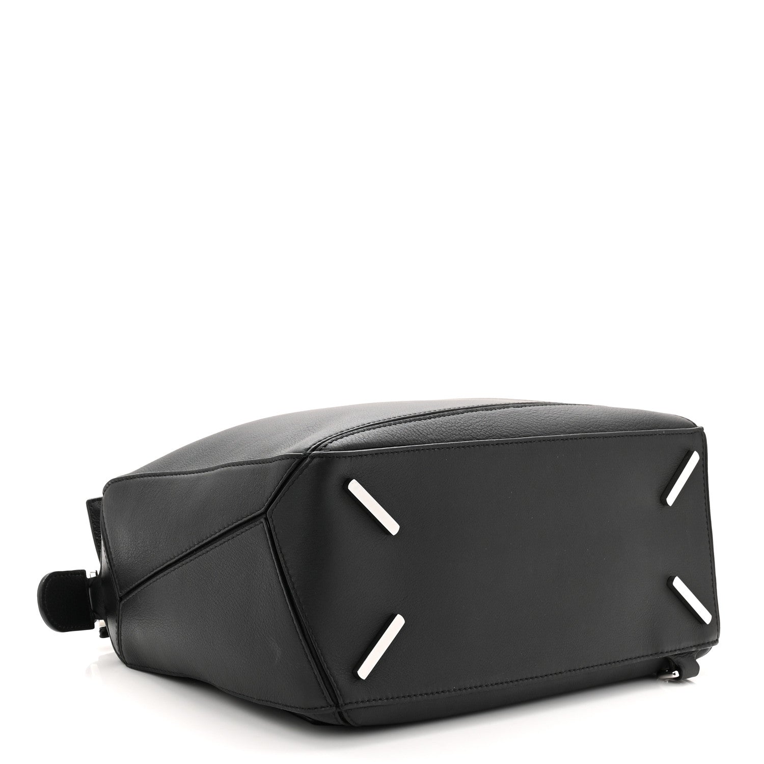 Loewe Calfskin Medium Puzzle Bag Black 4 of 9