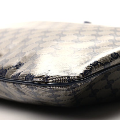Gucci Crystal Monogram Messenger Bag Navy 10 of 10