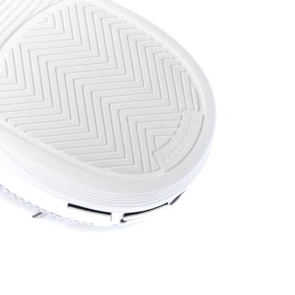 Chanel Calfskin Womens Logo Sneakers 39 White Black 9 of 11