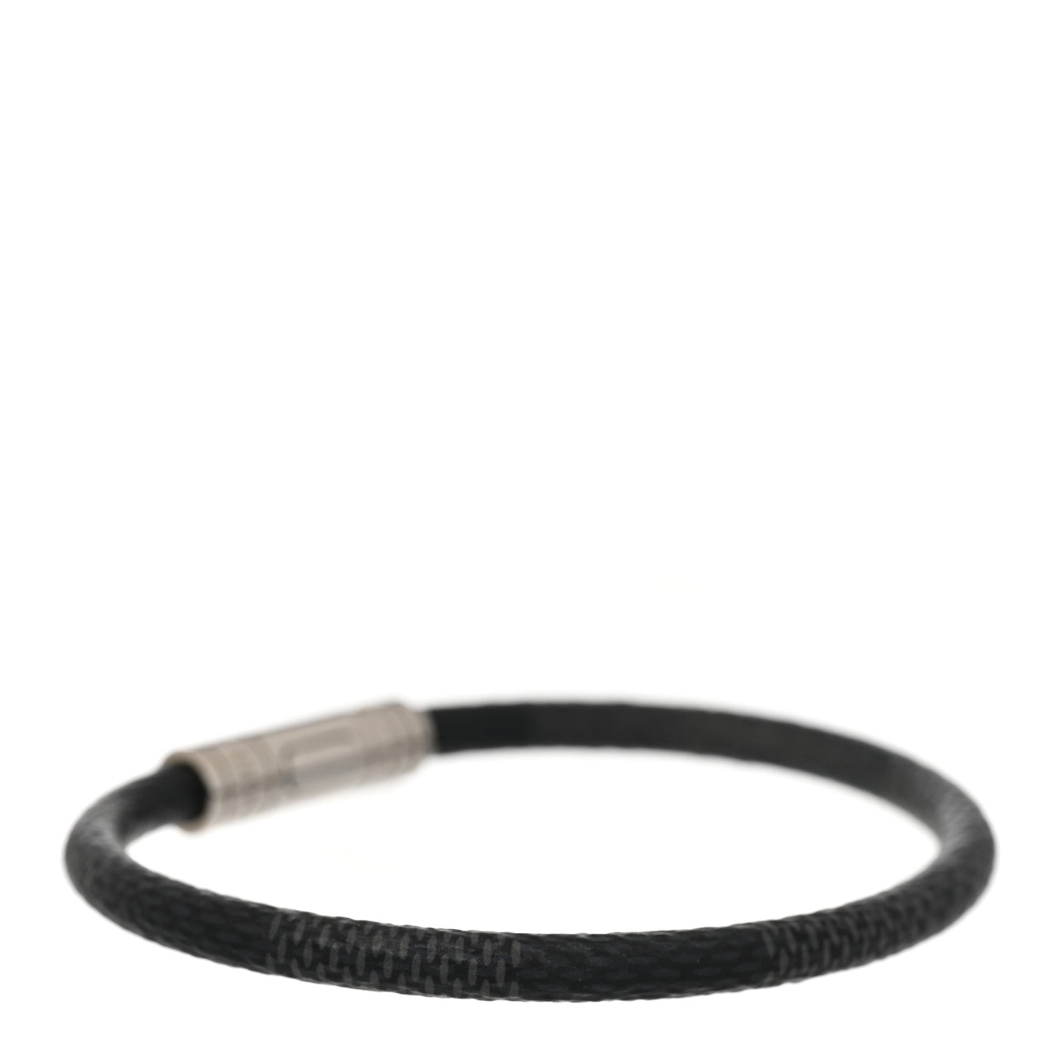 Louis Vuitton Damier Graphite Keep It Bracelet 19 3 of 5