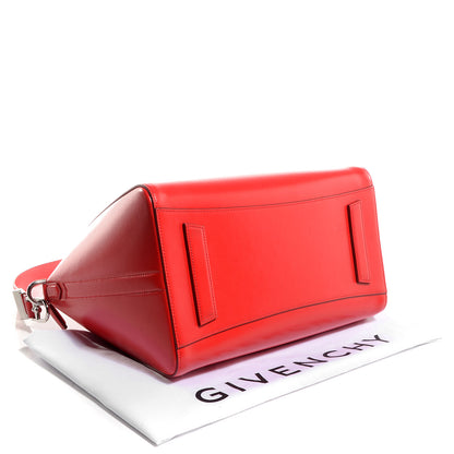 Givenchy Shiny Lord Calfskin Medium Antigona Medium Red 7 of 13