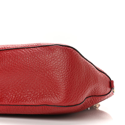 Burberry Heritage Grain Medium Orchard Bowling Bag Military Red 7 of 7