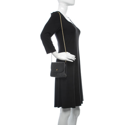 Chanel Lambskin Quilted Mini Flap Black 2 of 10