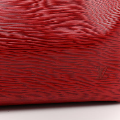 Louis Vuitton Epi Speedy 30 Castillan Red 13 of 13