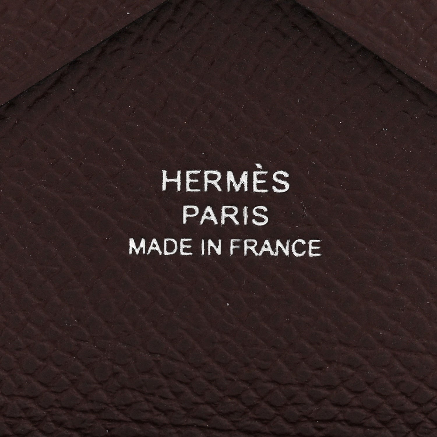 Hermes Epsom Calvi Duo Card Case Rouge Sellier 6 of 9