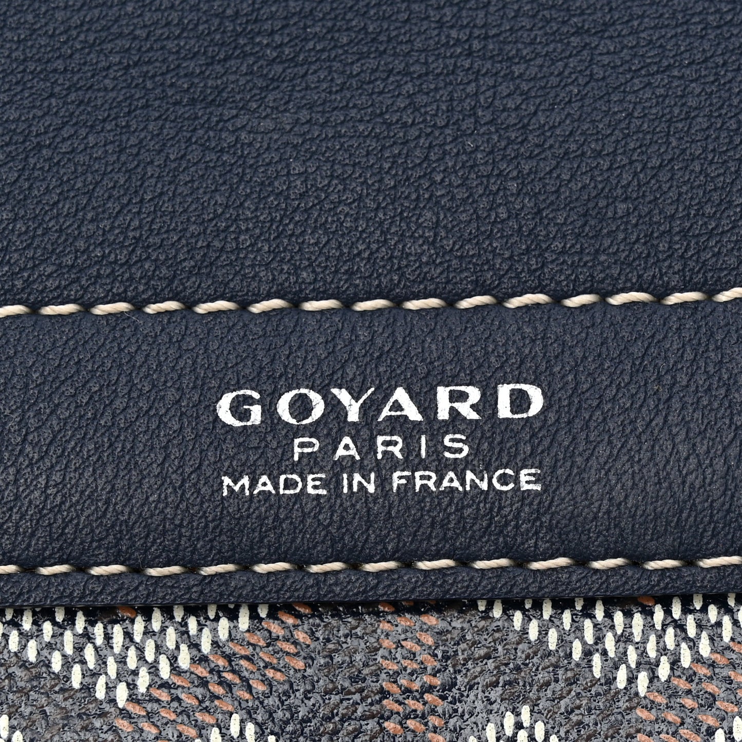 Goyardine Rouette PM Blue Marine