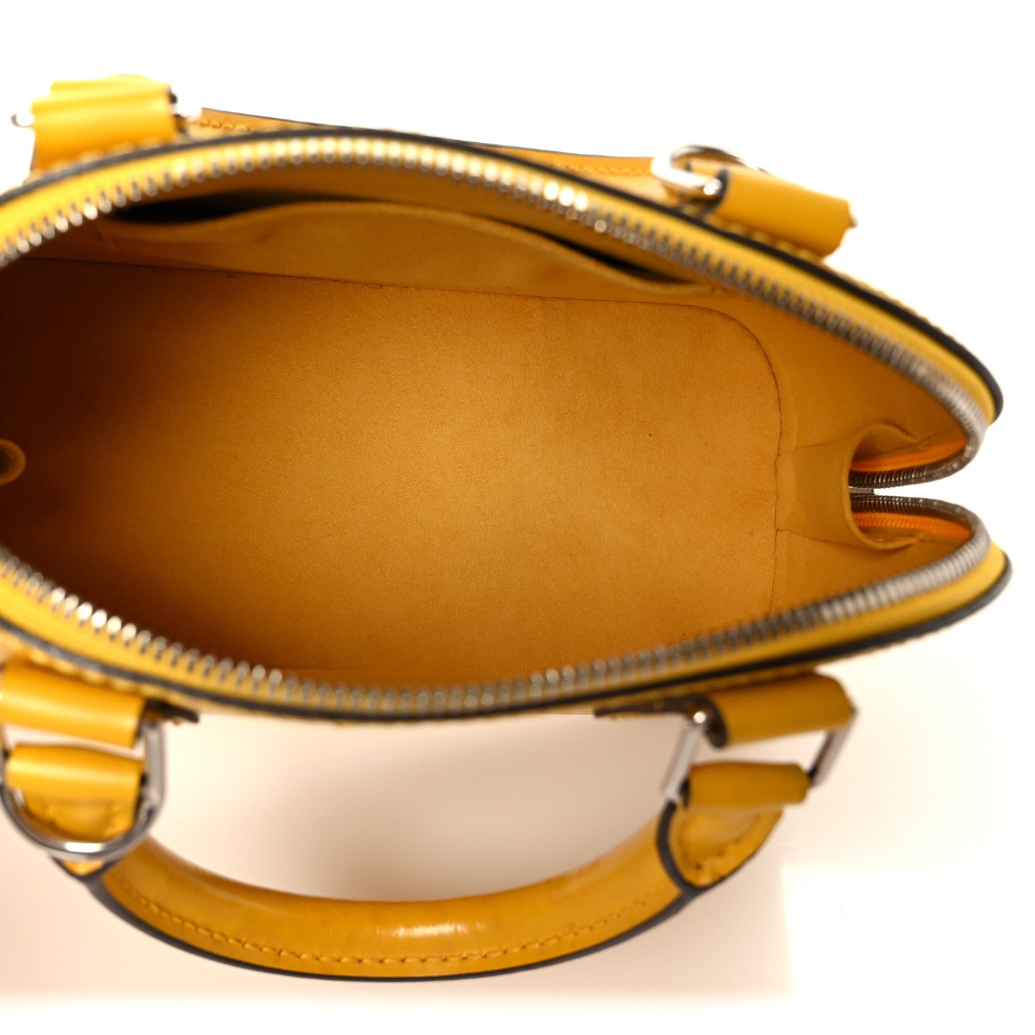 Louis Vuitton Epi Alma BB Citron 5 of 11