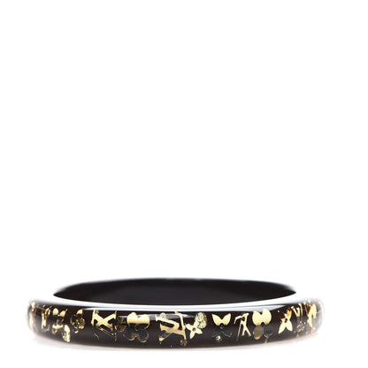 Louis Vuitton Resin Swarovski Medium Inclusion Bracelet PM Marron 1 of 3