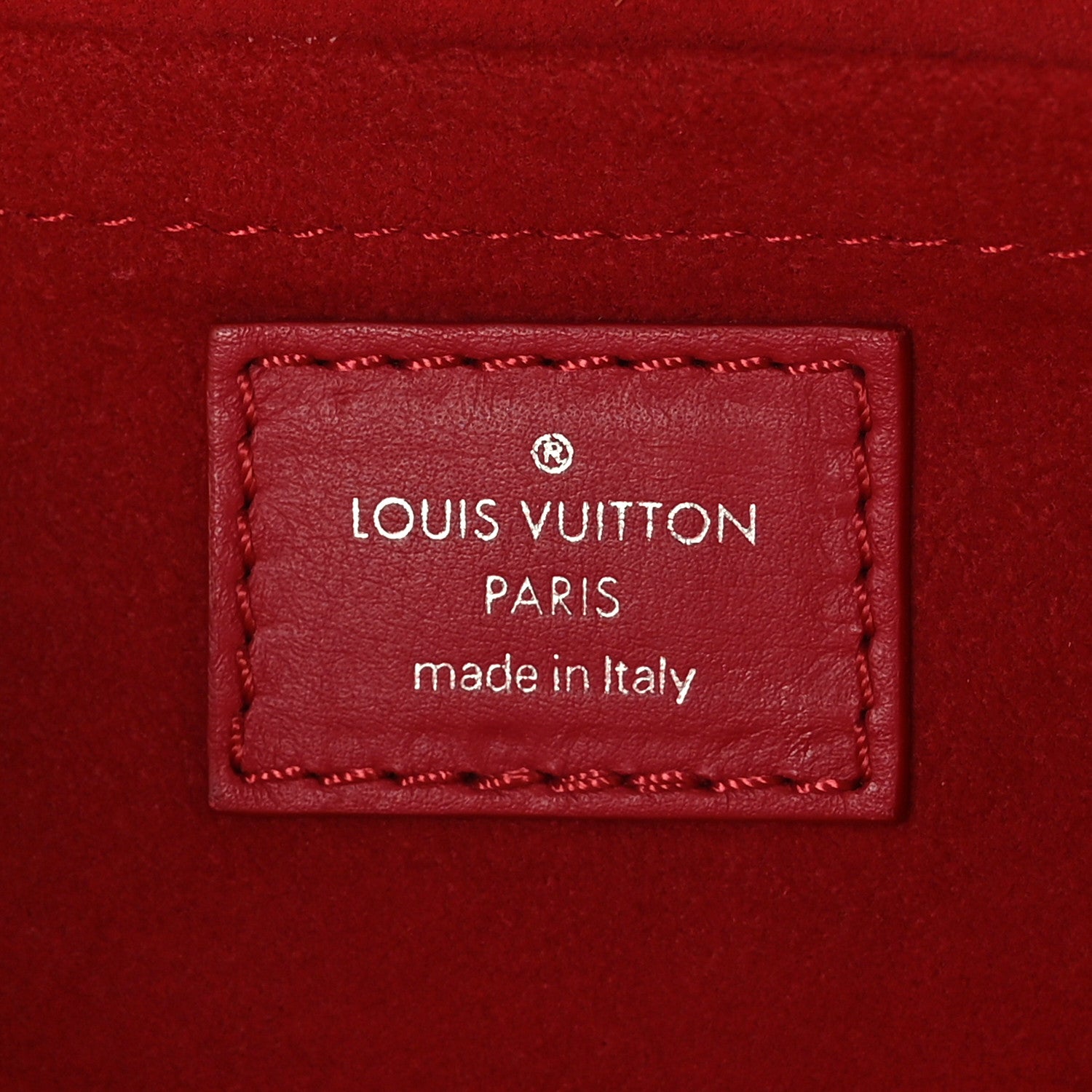 Louis Vuitton Calfskin New Wave Chain MM Ecarlate 6 of 9