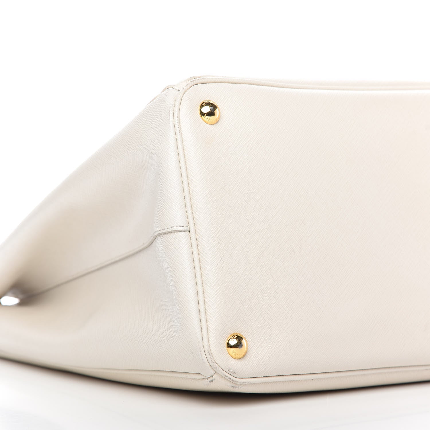 Prada Saffiano Lux Extra Large Galleria Double Zip Tote Talco 6 of 13