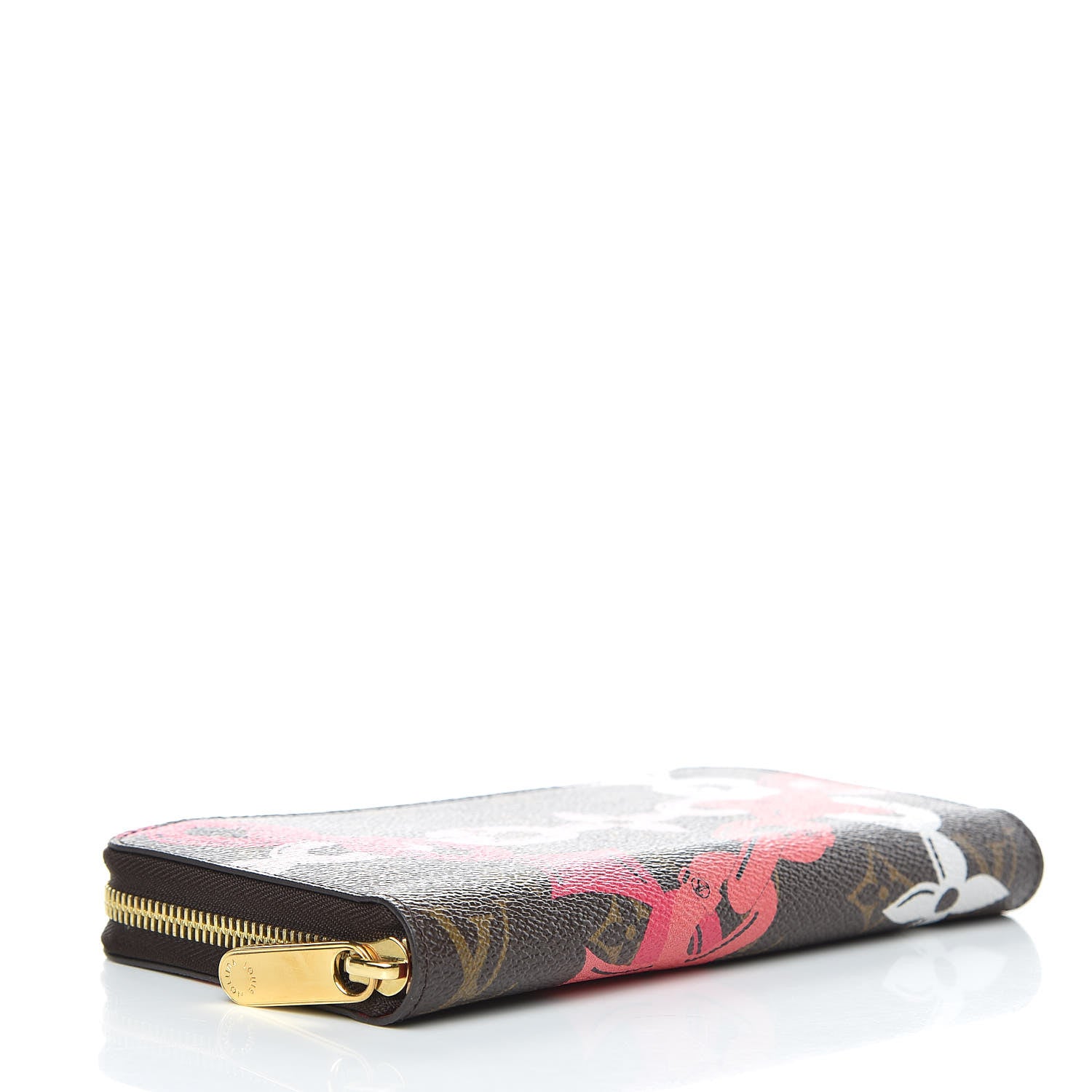 Louis Vuitton Monogram Bay Zippy Wallet Rose Ballerine Poppy 4 of 8