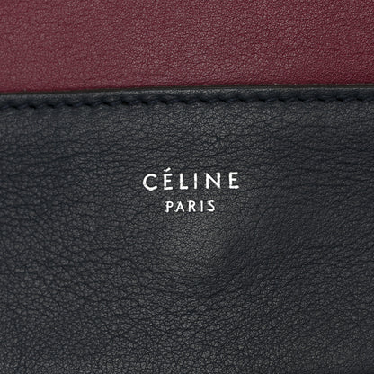 Celine Shiny Smooth Calfskin Medium Frame Shoulder Bag Blue Purple 6 of 15