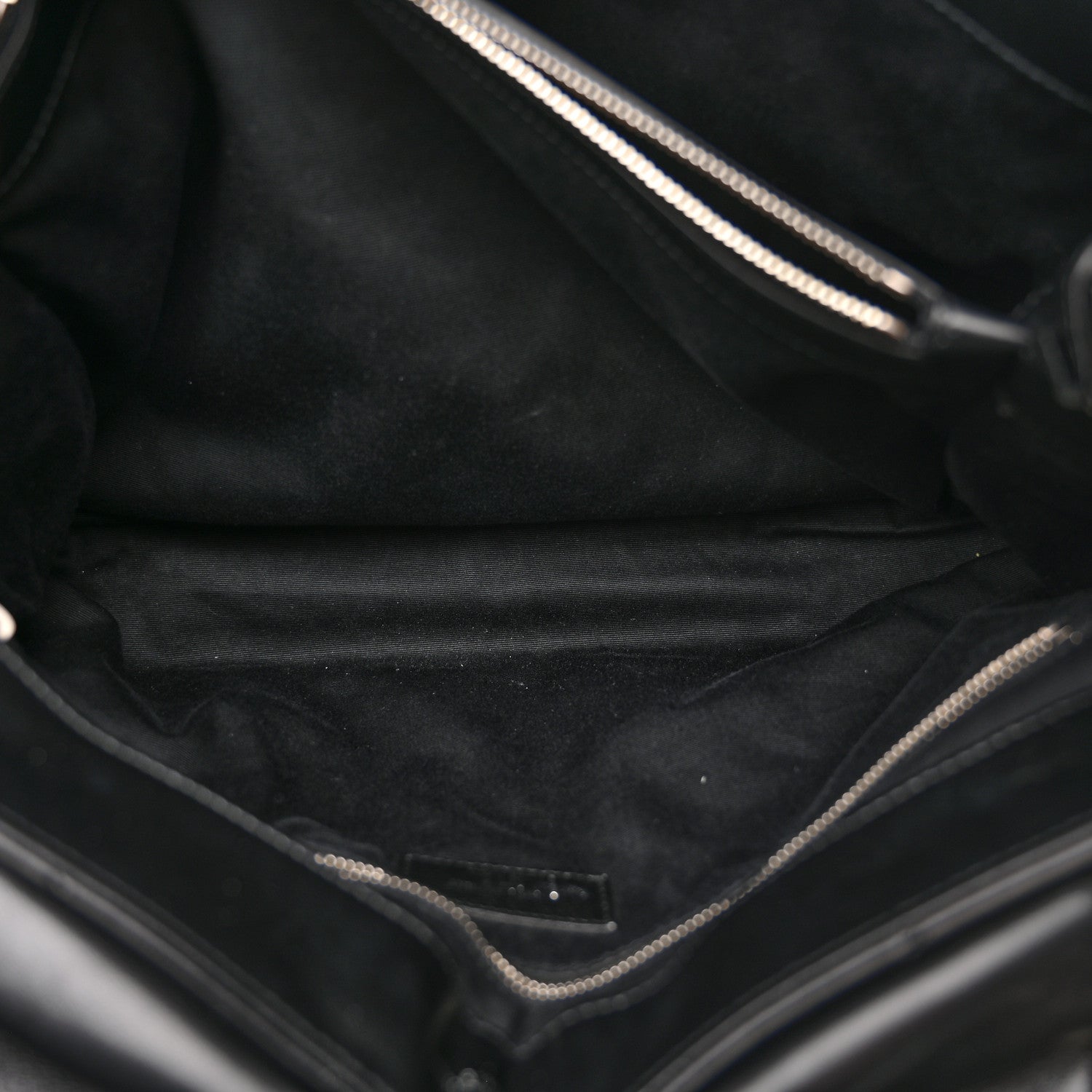 Saint Laurent Calfskin Y Quilted Monogram Large Loulou Chain Satchel Black 7 of 11