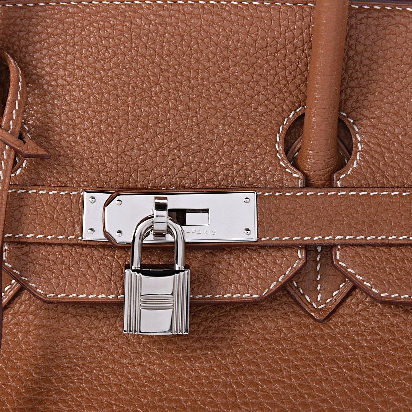 Taurillon Clemence Birkin 35 Gold