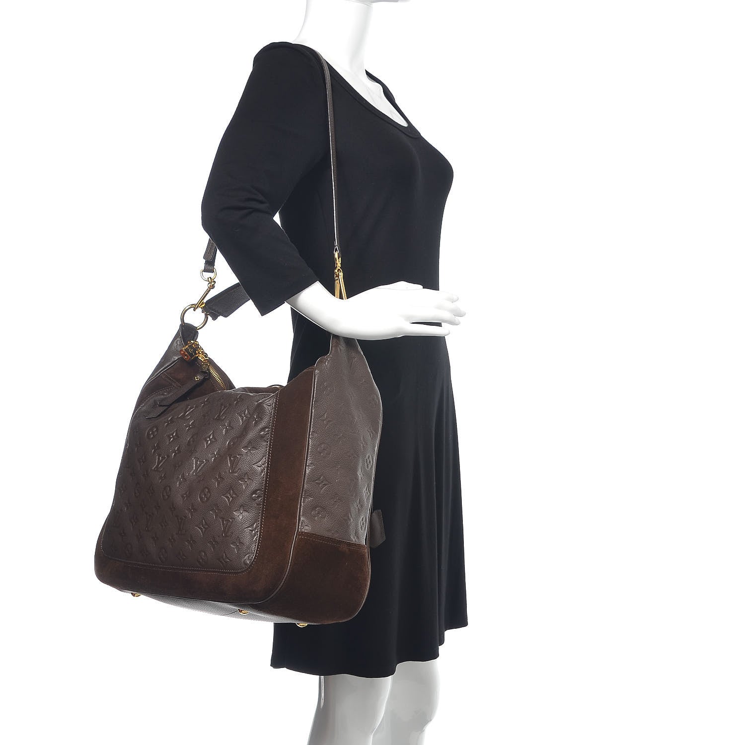 Louis Vuitton Empreinte Suede Audacieuse GM Terre 2 of 9