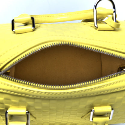 Louis Vuitton Damier Facette Speedy Cube PM Yellow 5 of 10