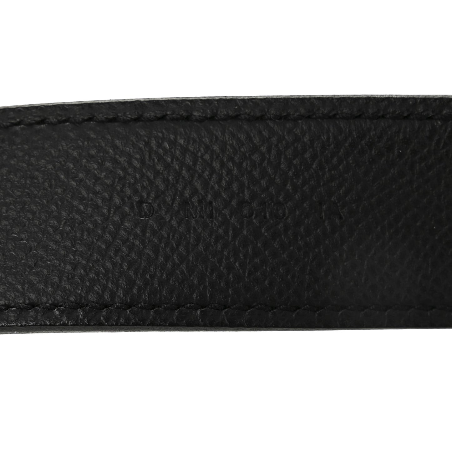 Epsom 30mm Tressage Au Galop Shoulder Strap Black Craie Gold