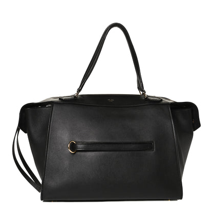Celine Bullhide Calfskin Medium Ring Bag Black 1 of 11
