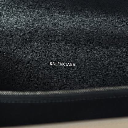 Balenciaga Box Calfskin Medium Sharp Top Handle Bag Mink Grey 6 of 16