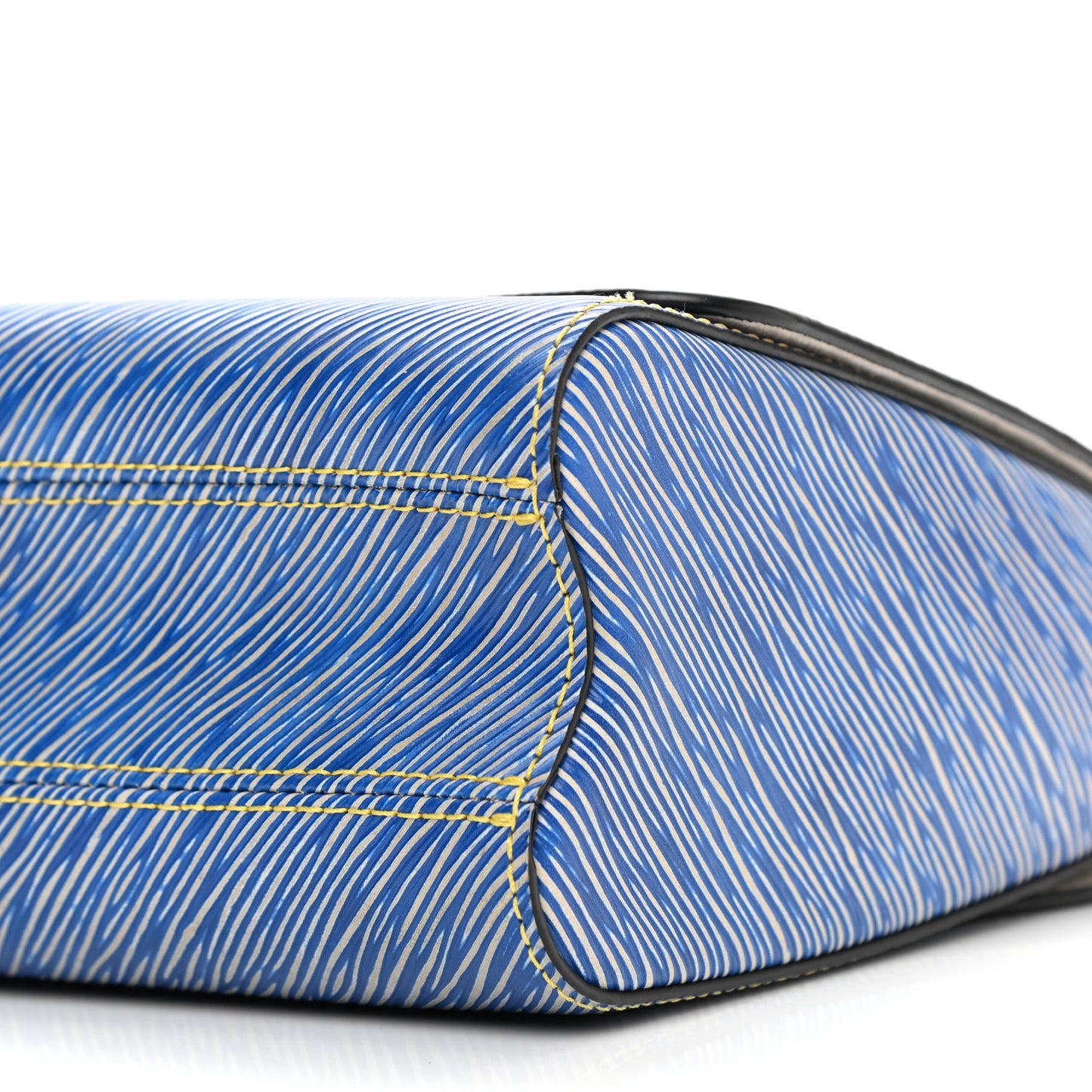 Epi Twist Shoulder Bag MM Denim Light