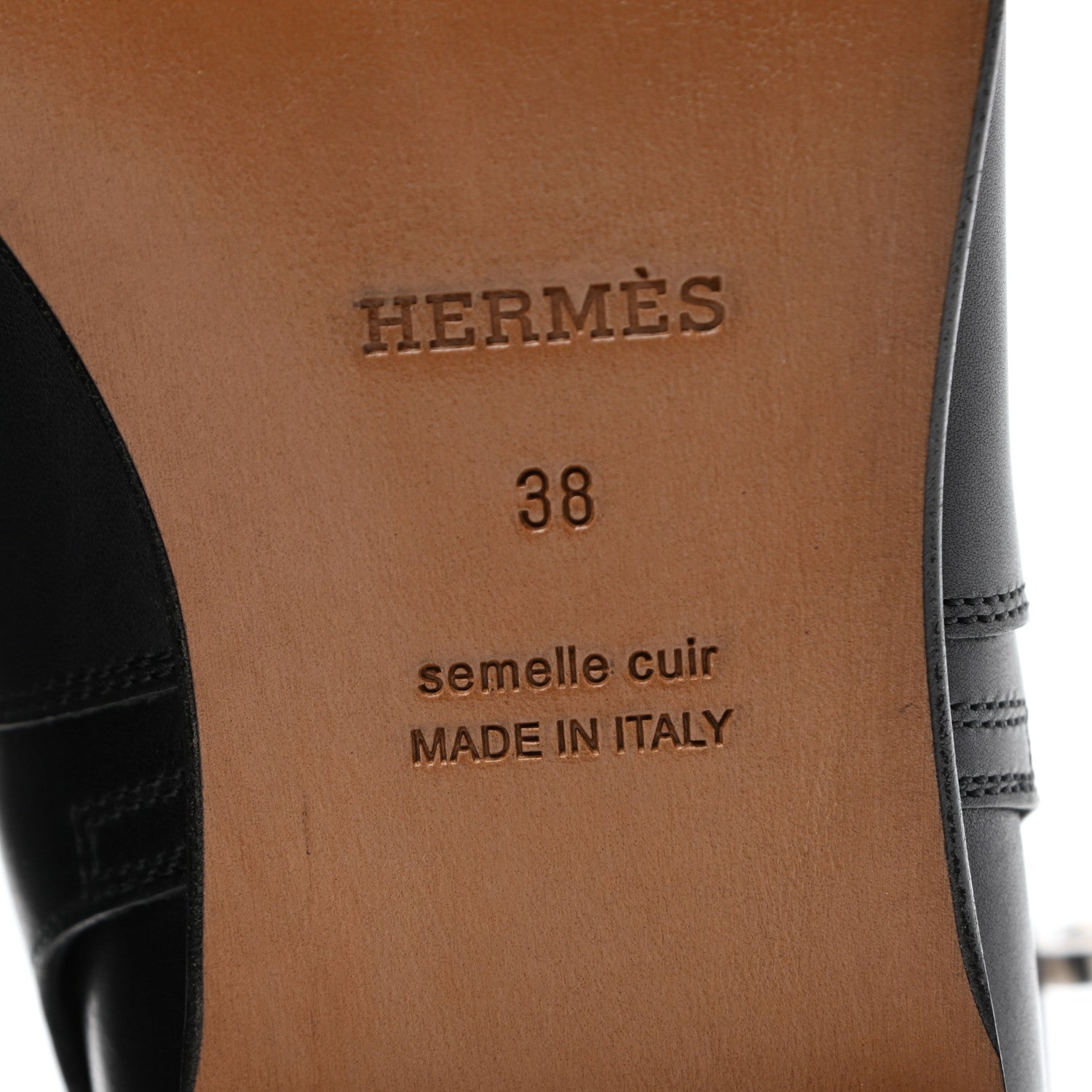 Hermes Calfskin Neo Low Boots 38 Black 6 of 13