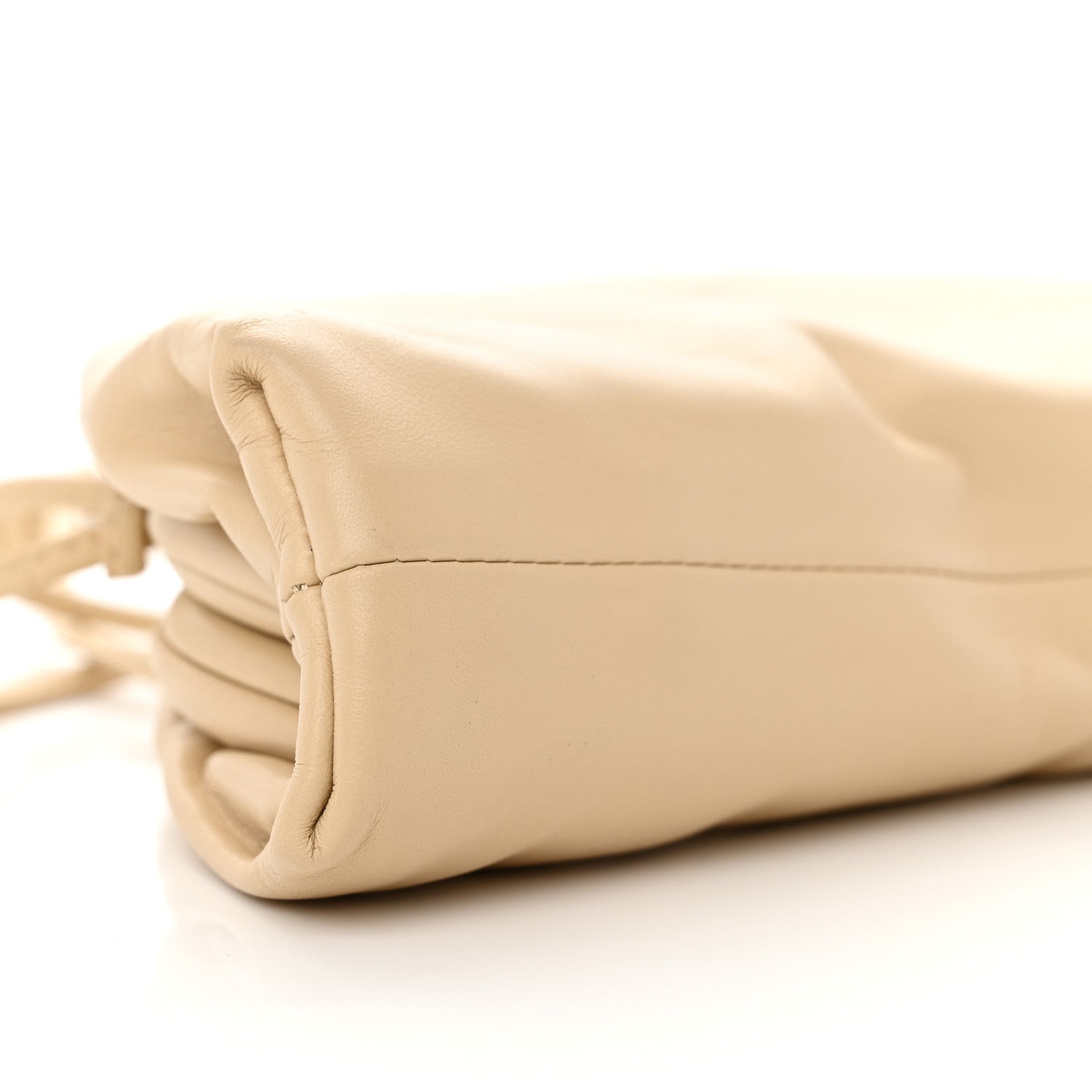 Bottega Veneta Butter Calfskin The Mini Pouch Nude 9 of 11