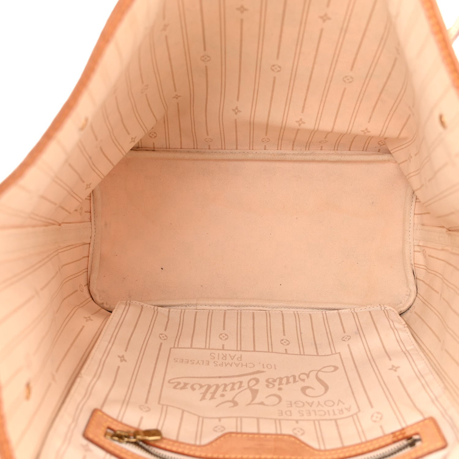 Louis Vuitton LOUIS VUITTON Damier Azur Neverfull MM 5 of 9