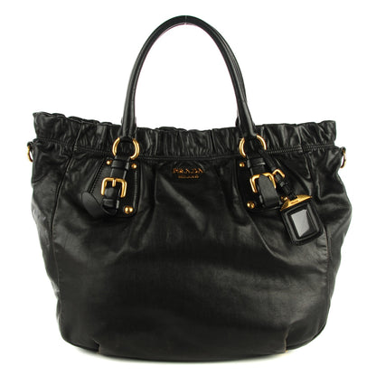 Prada Soft Calf Hobo Nero Black 1 of 8