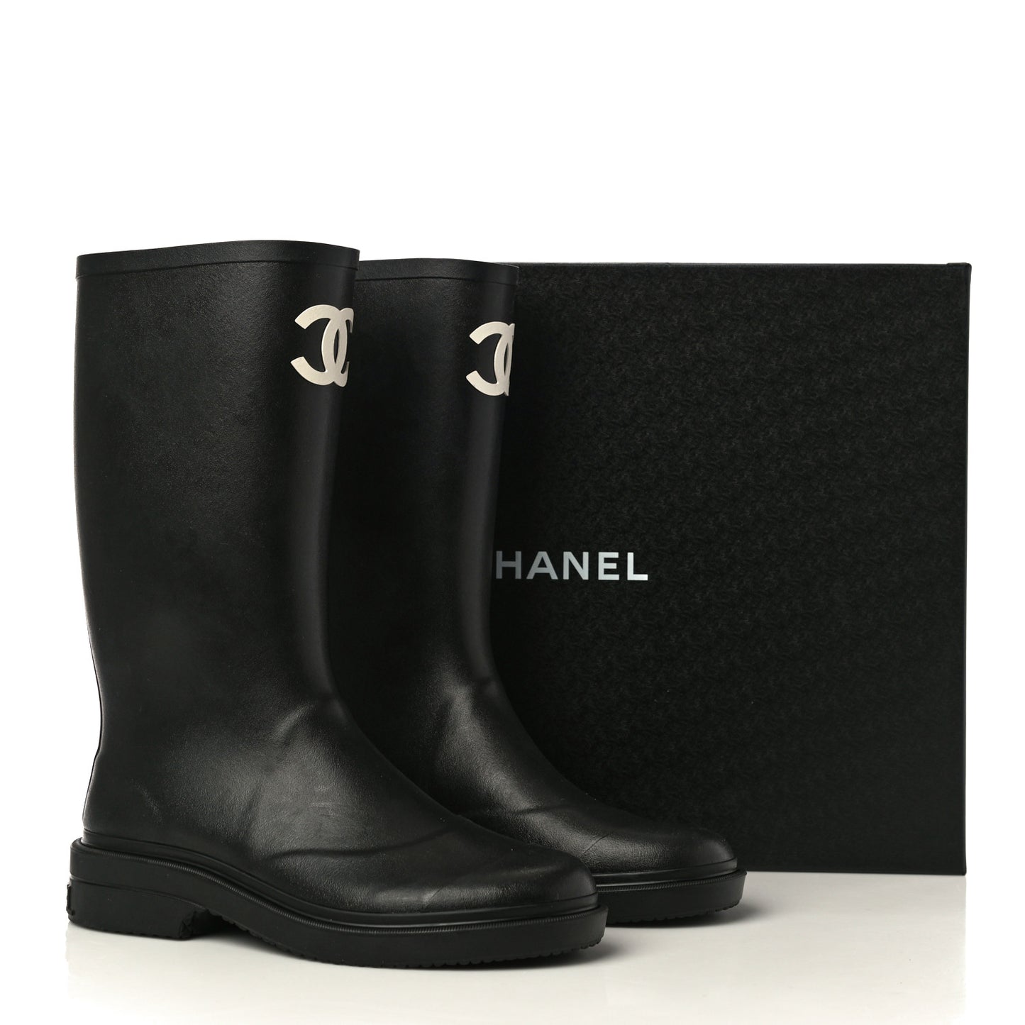 Caoutchouk CC High Boots 39 Black