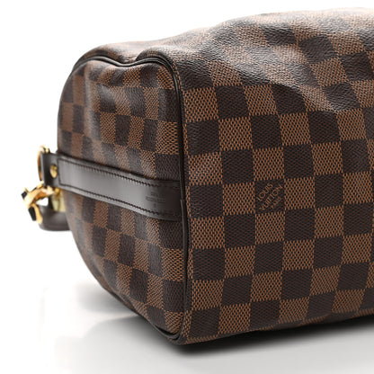 Louis Vuitton Damier Ebene Speedy Bandouliere 25 8 of 9