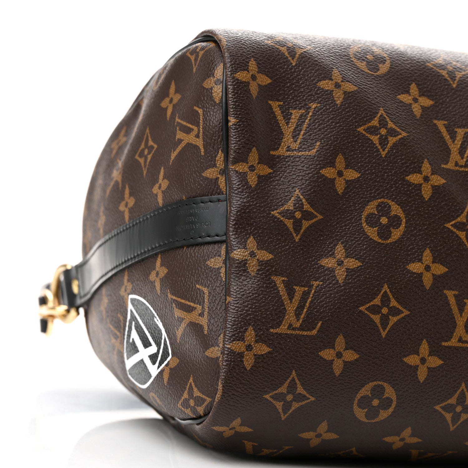 Louis Vuitton Monogram My World Tour Speedy Bandouliere 30 Black 9 of 14
