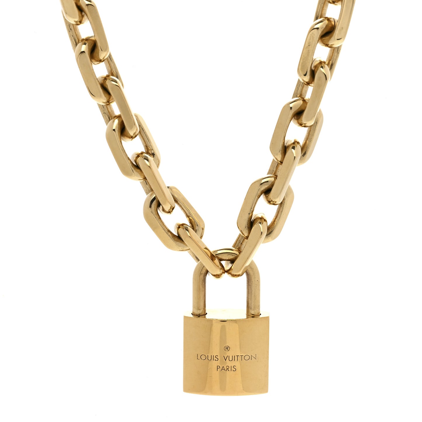 LV Edge Necklace Cadenas Gold