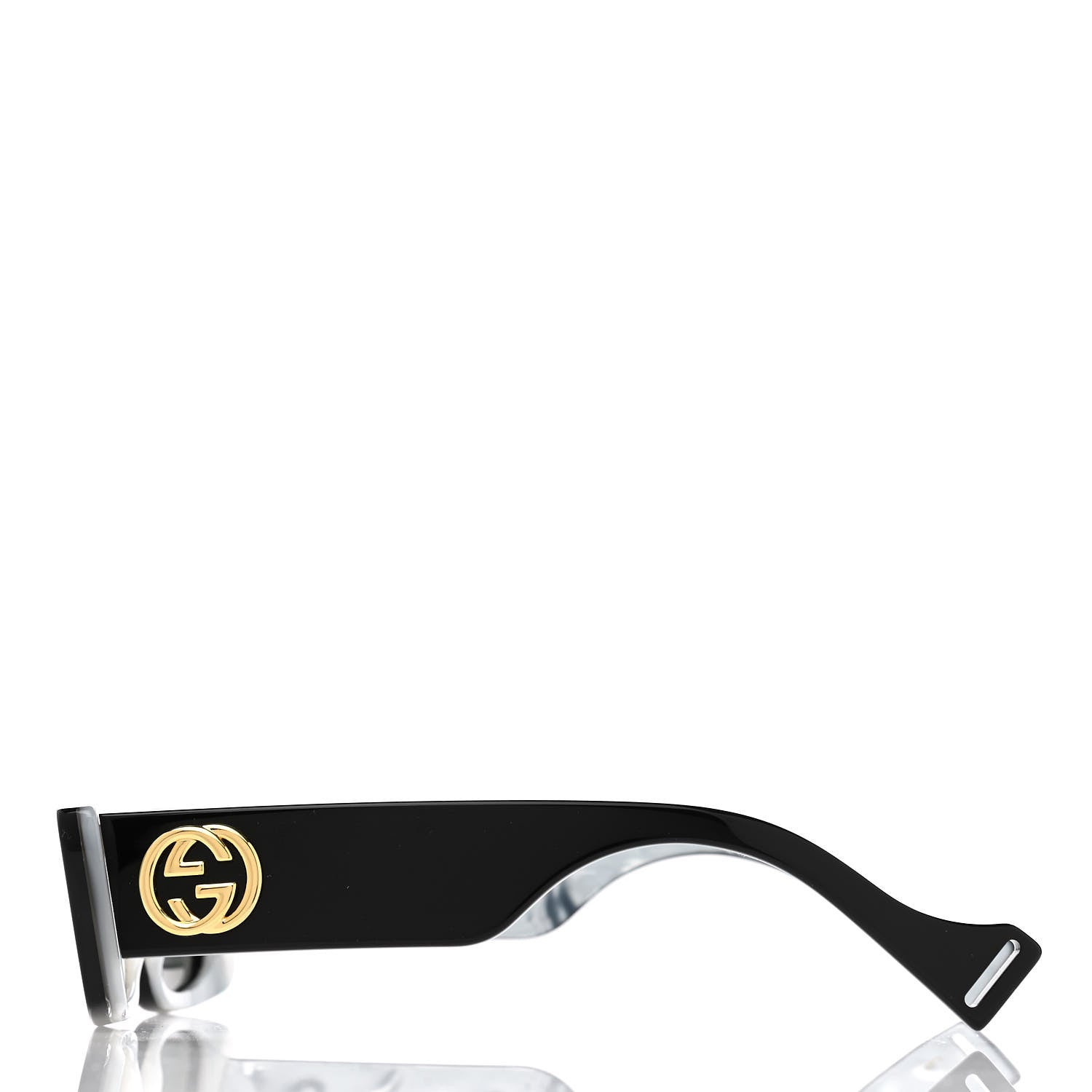Gucci Acetate Rectangular Sunglasses GG0516S Black 3 of 6
