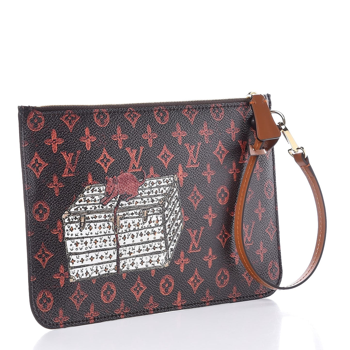 Catogram Neverfull MM GM Pochette Marron
