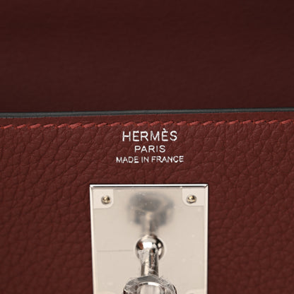 Hermes Togo Kelly Retourne 28 Rouge H 7 of 11