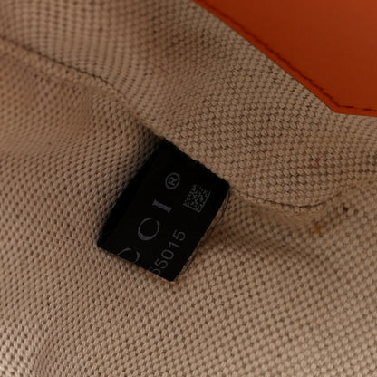 Gucci Calfskin GG Matelasse Shoulder Bag Spring Orange Natural 7 of 10