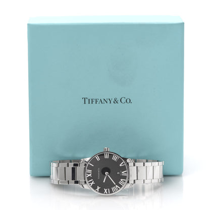 Tiffany Stainless Steel 29mm Atlas 2-Hand Quartz Watch Black 7 of 7