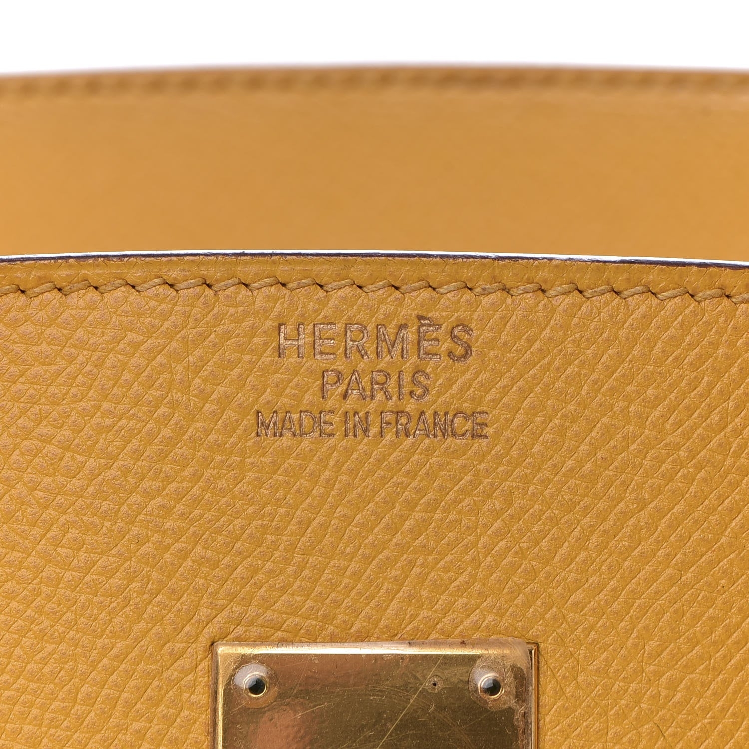 Hermes Epsom Birkin 35 Jaune Ambre 22 of 34