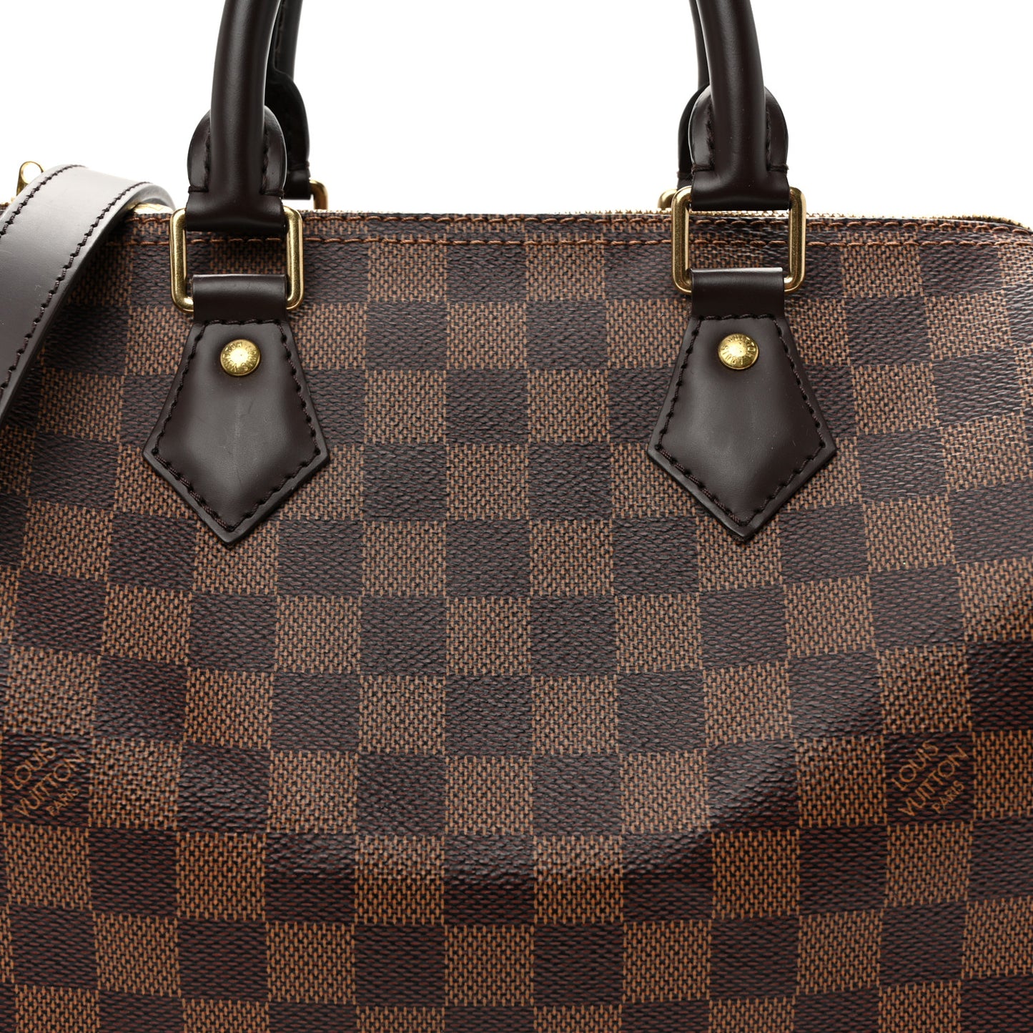 Damier Ebene Speedy Bandouliere 25