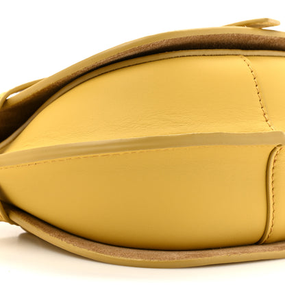 Loewe Calfskin Jacquard Mini Gate Dual Bag Dark Yellow 10 of 11