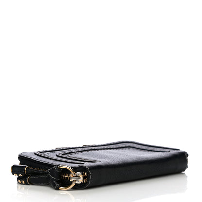 Chloe Grained Calfskin Marcie Long Zip Around Wallet Black 4 of 14